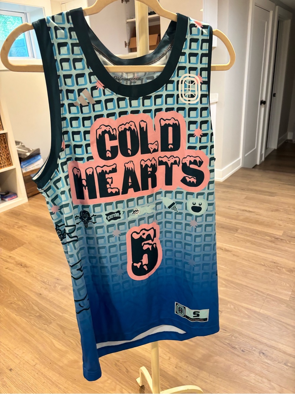 Overtime Graphic Basketball Jersey - Picture 2 of 6